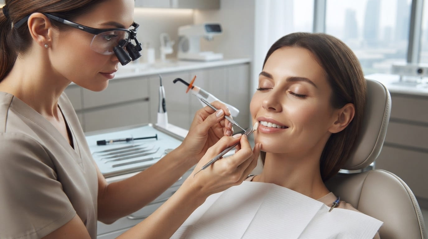composite dental bonding for smile enhancement